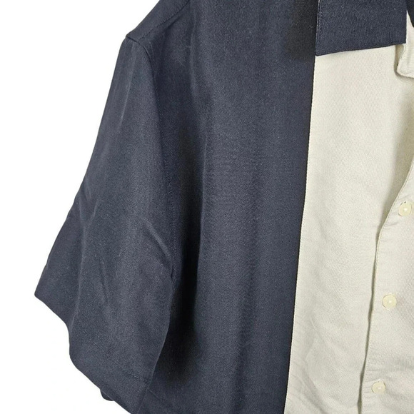 Cabana Breeze Ultra Club Men's Shirt Embroidered Las Vegas Size Medium Bowling - Picture 9 of 11